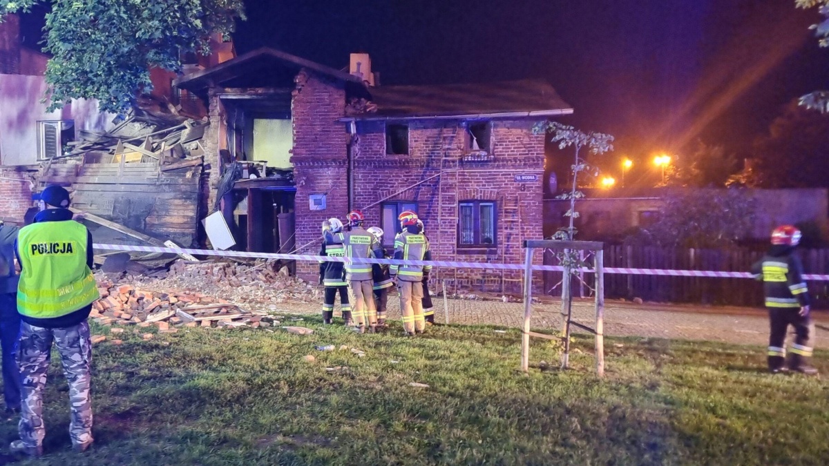 Chełmża: ogromny wybuch! Dwie osoby wydobyte spod gruzów