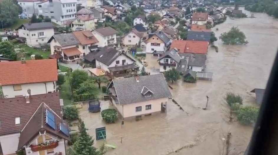 Słowenia: powodzie i klęska żywiołowa