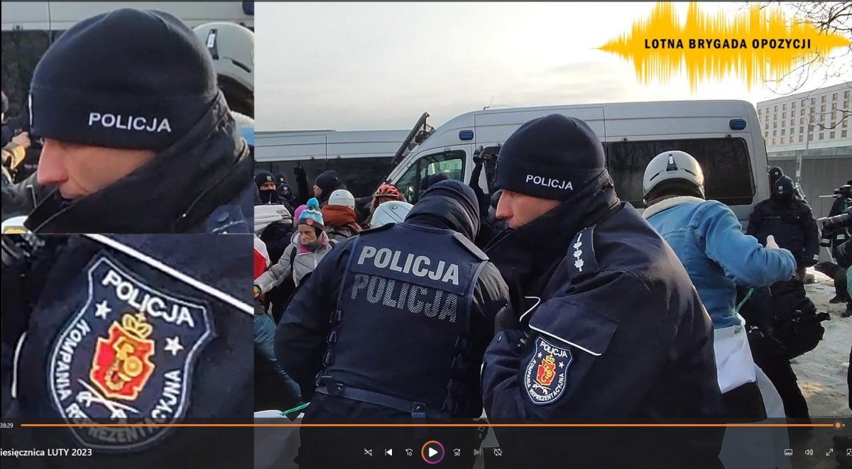 Policjant życzy śmierci obywatelowi - nagranie! Szymczyk wysłał ich na polecenie PiS? [VIDEO]