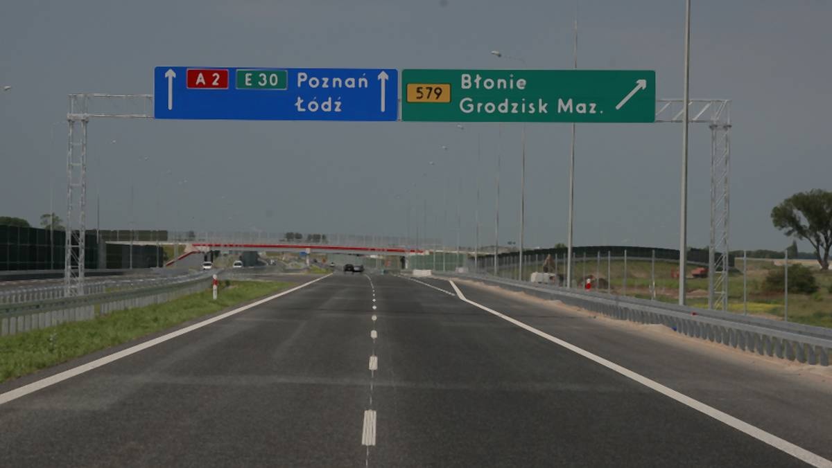 Karambol na A2 Poznań - Warszawa: autostrada zablokowana!