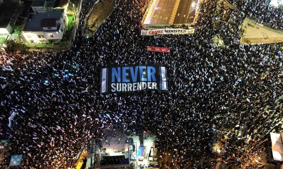 Izrael - ogromny protest. Zamach na sądownictwo