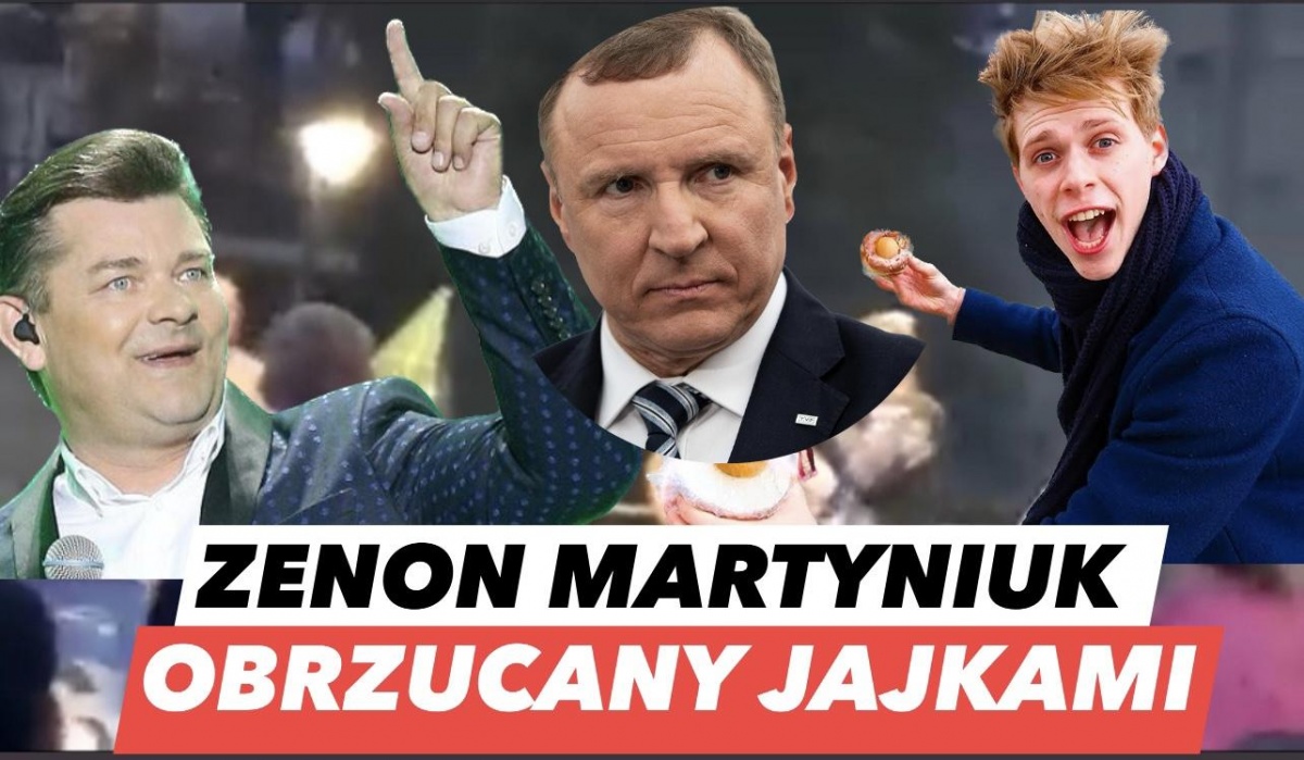 Zenek Martyniuk obrzucany jajkami - grajek TVP zdziwiony [NAGRANIE]