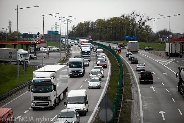 Ogromne korki na A4