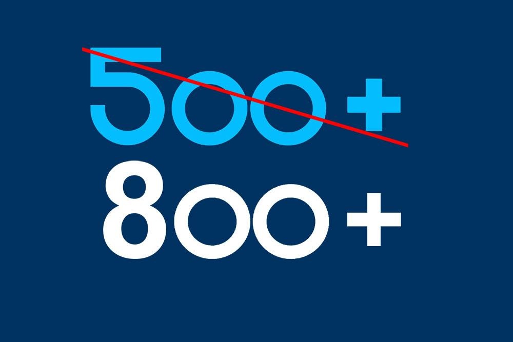 800 plus przyjęte