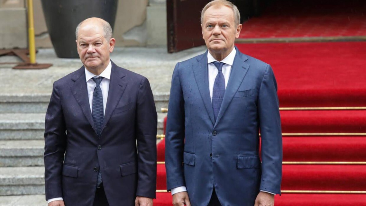 Olaf Scholz w Polsce. Spotkanie z Tuskiem przyniosło deklarację
