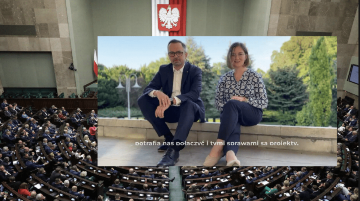 Horała razem z Matysiak w PiS. Nagranie o CPK pokonało Lewicę