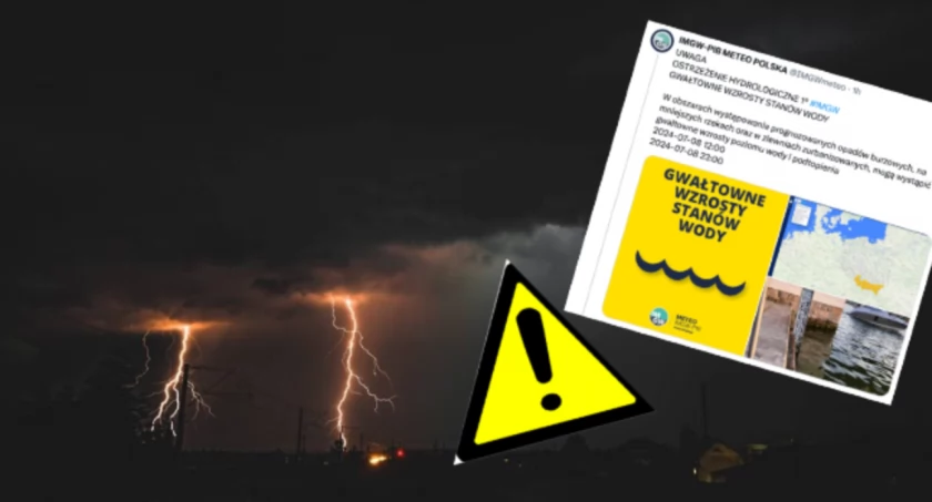 Straszne zniszczenia na Podkarpaciu po burzy. IMGW ostrzega przed kolejnymi nawałnicami