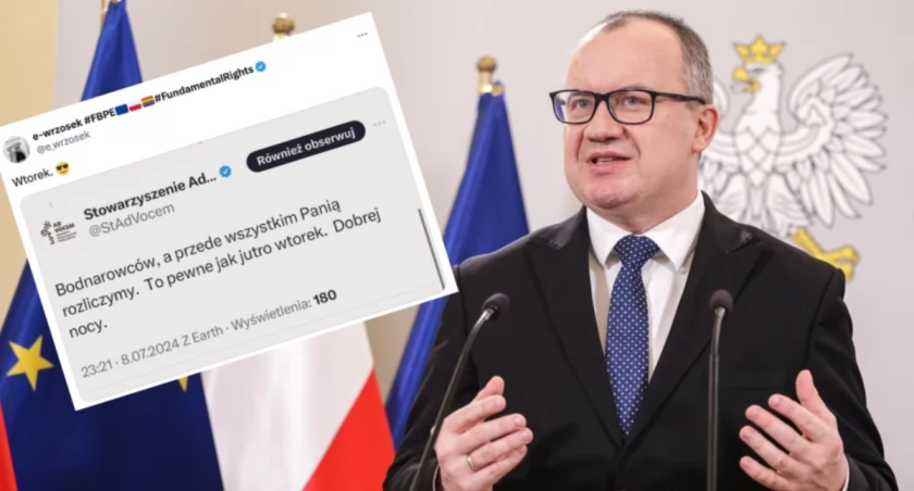 Skandaliczny post ludzi Ziobry. Prokurator z Ad Vocem grozi Ewie Wrzosek 