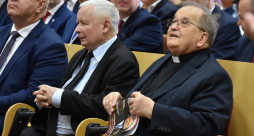 Zjazd przestępców z PiS na Jasnej Górze. Daniel Obajtek gwiazdą u Taudeusza Rydzyka 