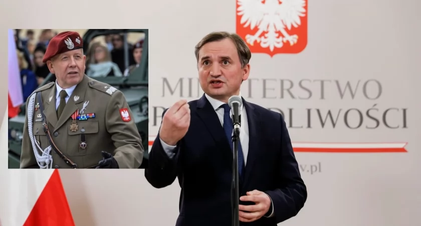 Generał represjonowany przez PiS odpowiada Ziobrze. 