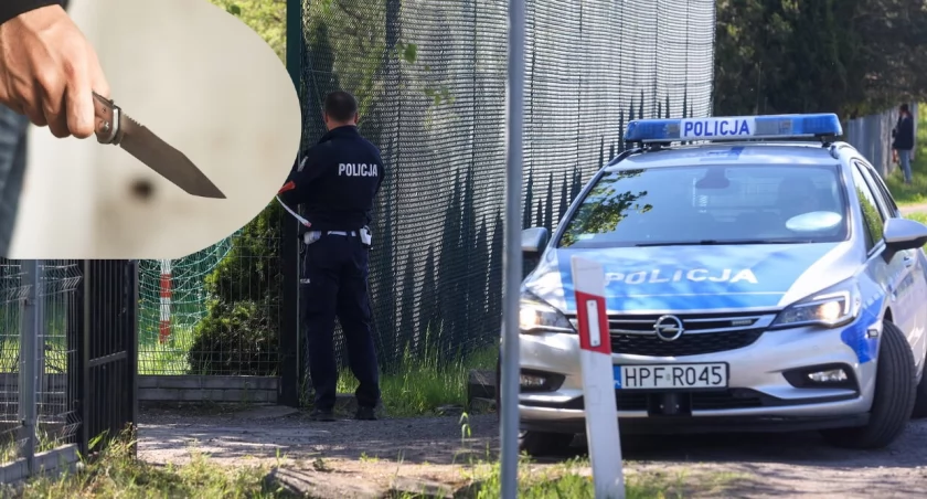 Nożownik zaatakował nastolatków w Lesie Brudnowskim. Obcokrajowiec dziś usłyszy zarzuty