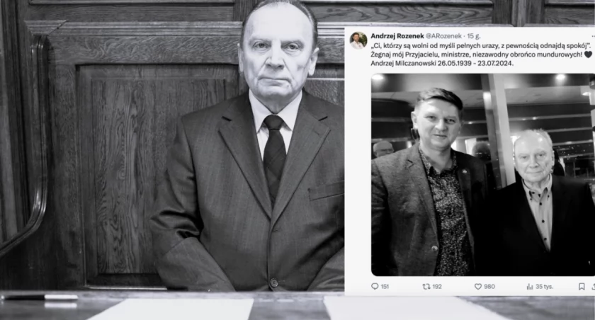 Andrzej Milczanowski nie żyje. Kim był znany polityk i opozycjonista 
