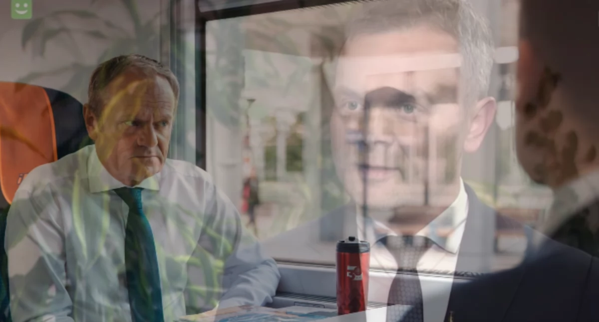 Donald Tusk ironicznie krytykuje prezesa TVP za zawieszenie Babiarza. 