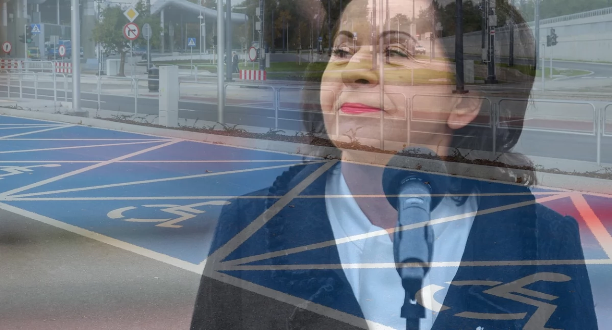 Anna Paluch parkuje na 