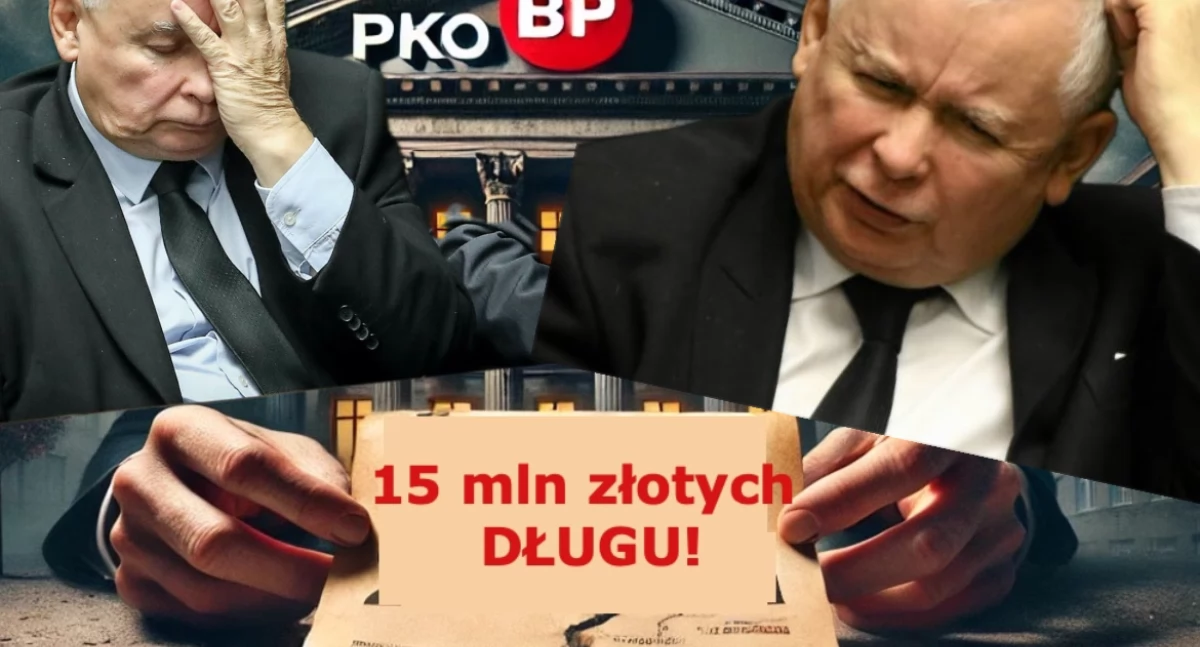 PiS bankrutem nie tylko moralnym. Bank PKO BP żąda natychmiastowej spłaty 15 mln złotych