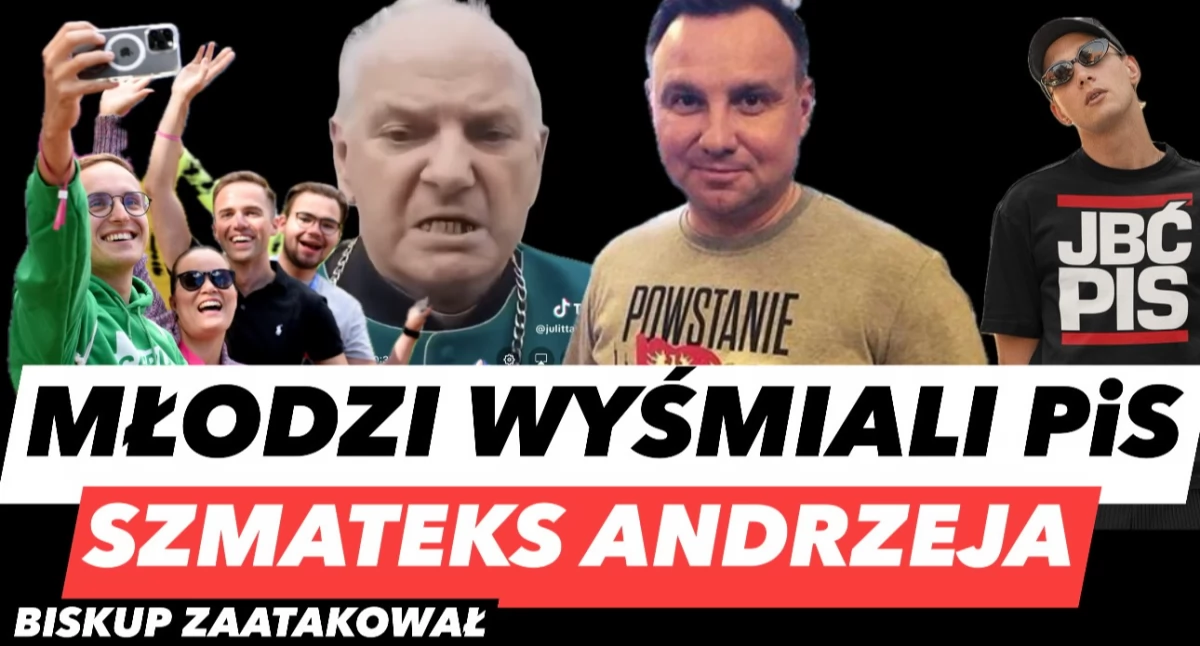 Młodzież pogoniła PiS piosenką, a Duda wpadł przez ubrania. Polityczne podsumowanie dnia