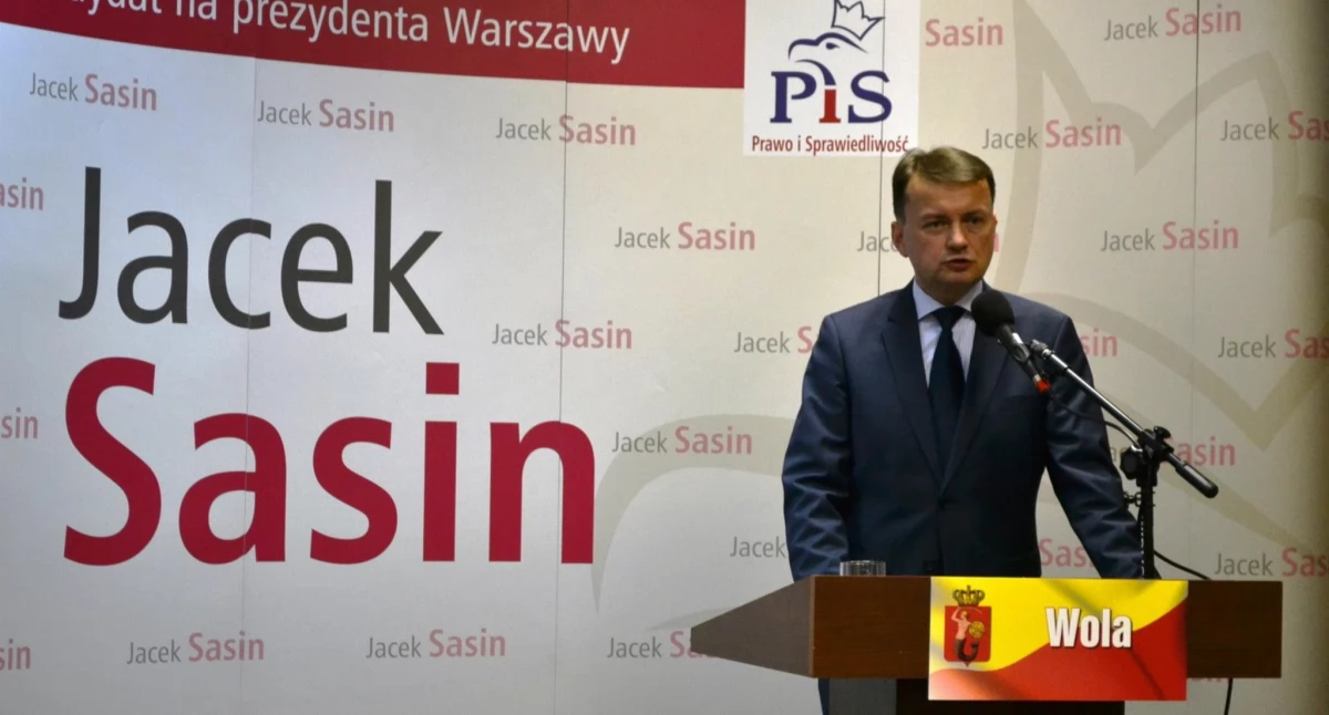 Jest akt oskarżenia przeciwko Mariuszowi Błaszczakowi. 