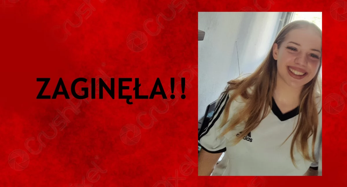 Zaginiona 16-latka Sylwia Październy nie wróciła do domu. Apel o pomoc w odnalezieniu nastolatki