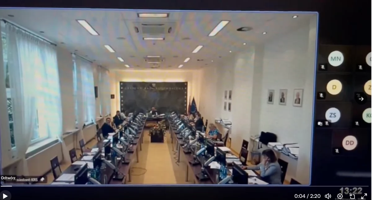 Polityczna akcja sędziów Ziobry w neo-KRS. Głosują nad zdelegalizowaniem rządu Donalda Tuska