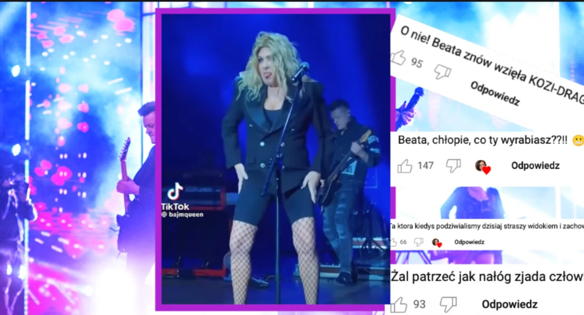 Taniec Beaty Kozidrak wstrząsnął polską publiką. Wokalistka pod ostrzałem hejterów
