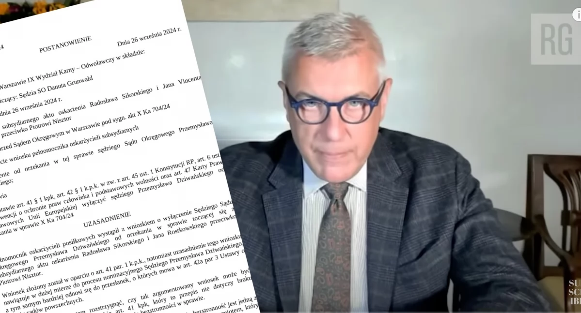 Giertych wyłączył neo-sędziego Przemysława Dziwańskiego. Dziś zdecyduje o areszcie Romanowskiego