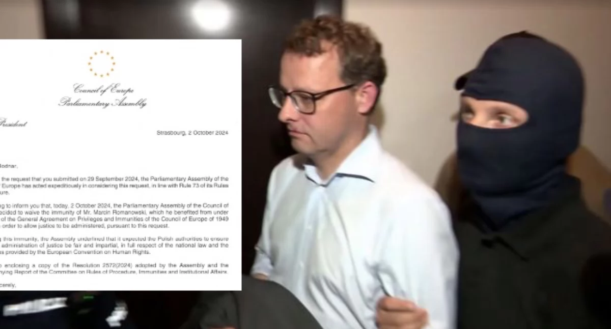 Rada Europy przysłała potwierdzenie. Adam Bodnar może już zlecić zatrzymanie Romanowskiego