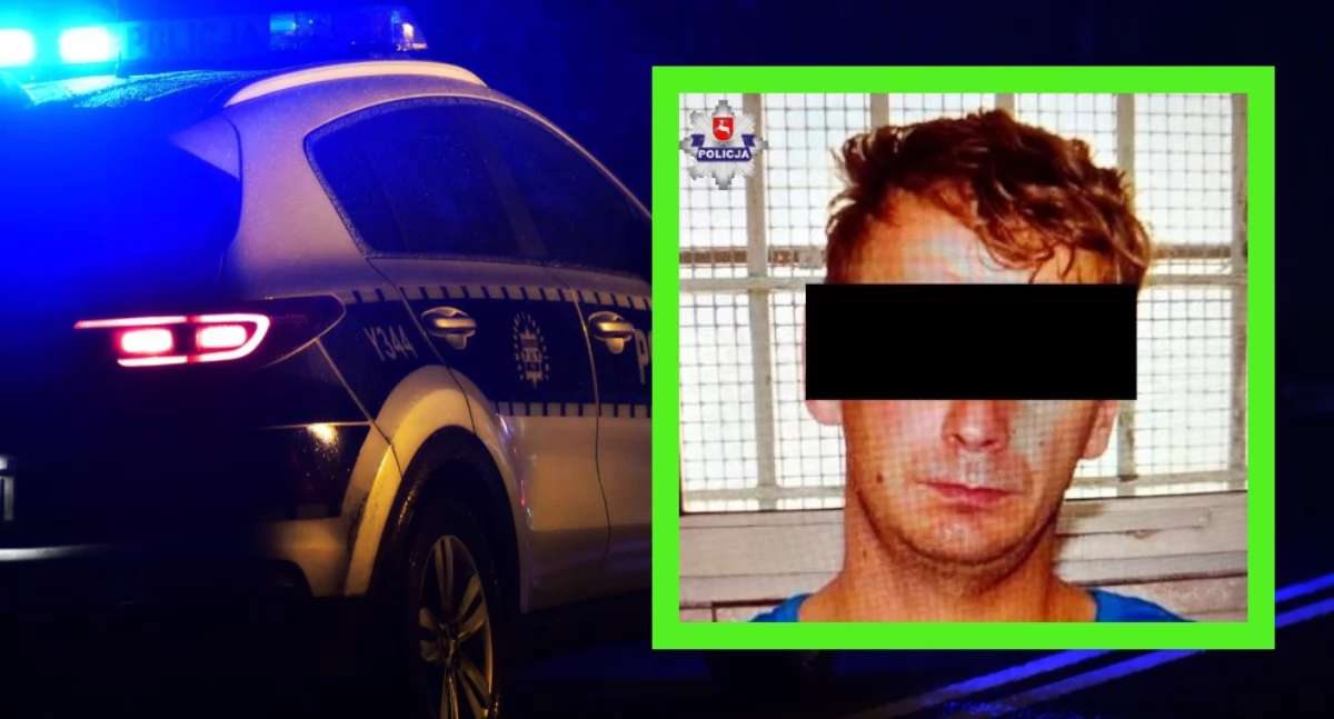 Bartłomiej B. zatrzymany. Uciekł ze szpitala i skrył się ma poddaszu