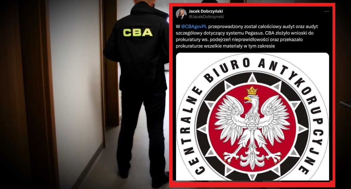 Dobrzyński ogłosił audyt w CBA. Pochwalił się wynikami, a ludzie je wyśmiali