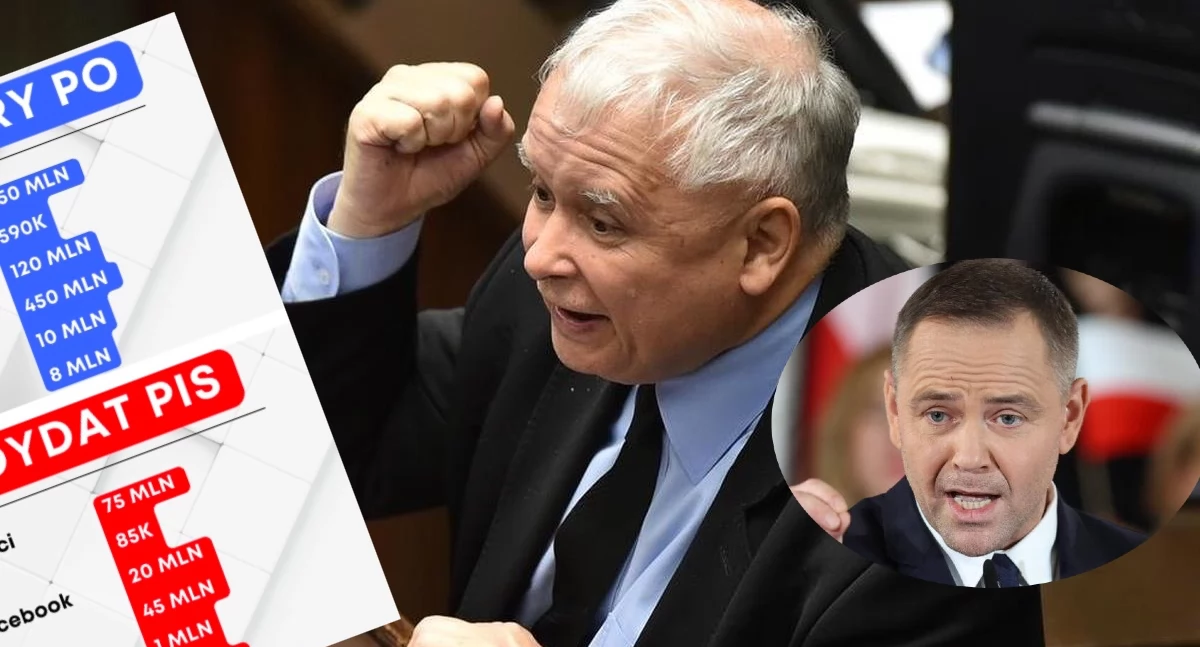 Zasięgi w sieci: przepaść między PO a PiS. Najnowsza analiza i 