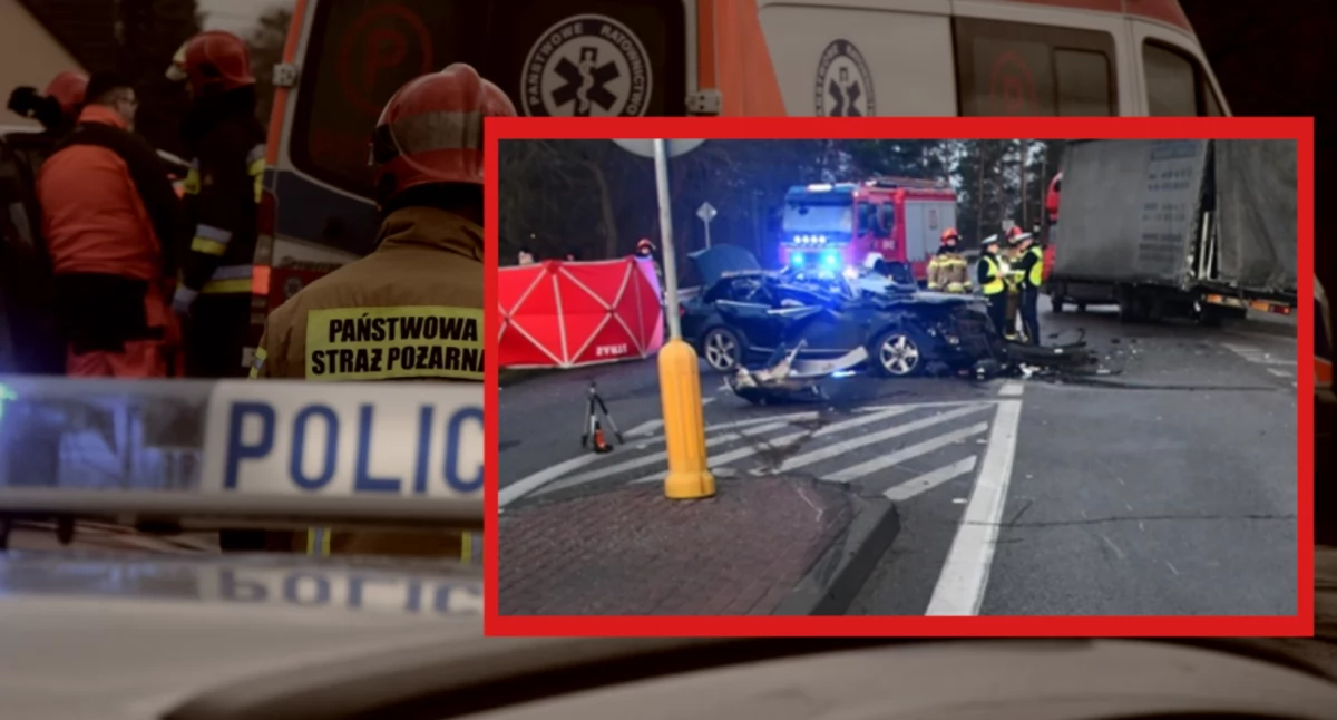 Śmiertelny wypadek na ulicy Wyszkowskiej. 16-letnia pasażerka samochodu poniosła śmierć na miejscu