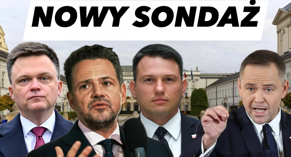 Nowy sondaż prezydencki – wyniki pierwszej tury. Trzaskowski miażdży Nawrockiego, Hołownia nurkuje 