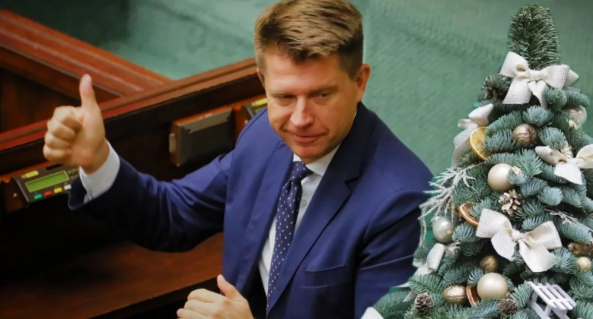 Praca w Wigilię: Ryszard Petru w warszawskim dyskoncie