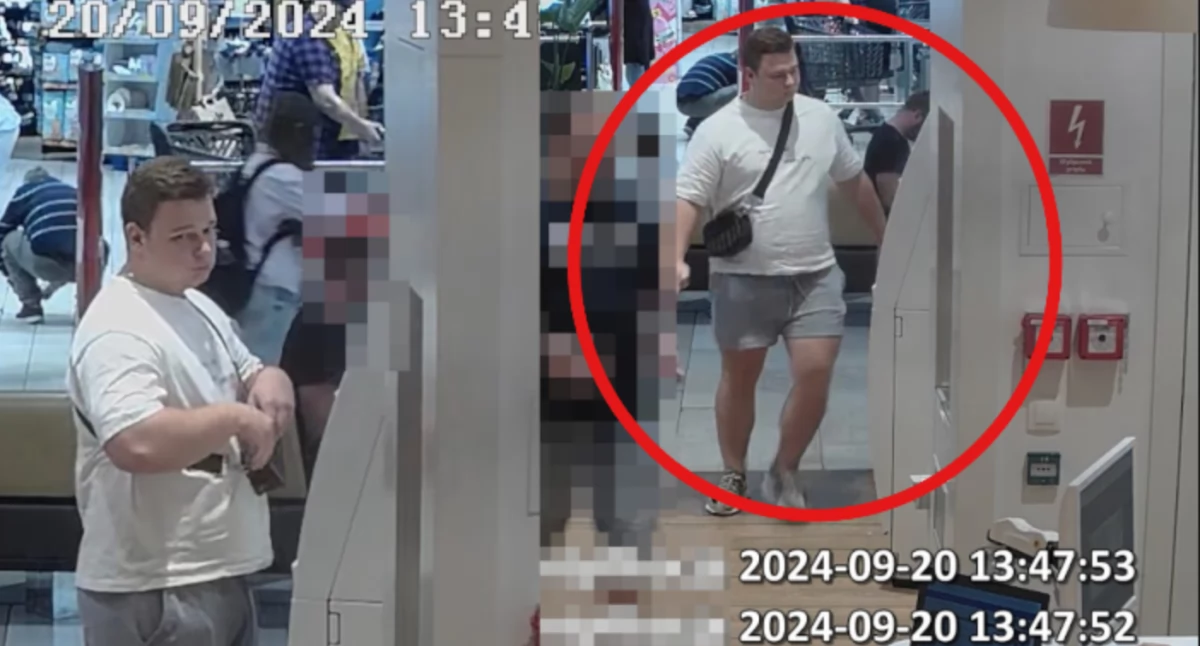 Warszawa: Poszukiwany za wypłatę gotówki w galerii Mokotów. Policja prosi o pomoc