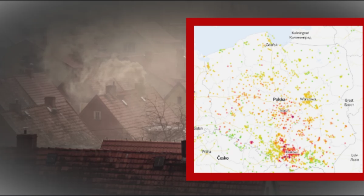 Zła jakość powietrza w Polsce. Sprawdź, które regiony są najbardziej dotknięte