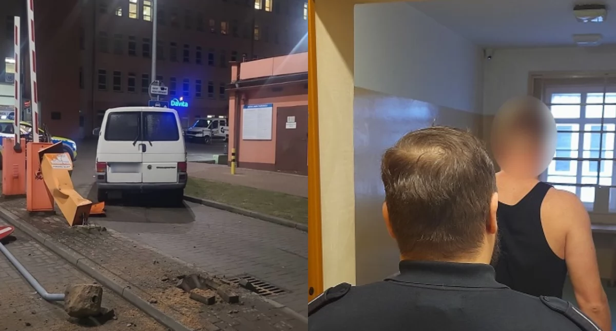 Szalony pościg w Lęborku. Kierowca bez prawa jazdy zatrzymany po kradzieży auta
