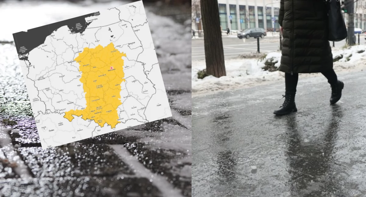 Pogoda w Polsce: IMGW ostrzega przed gołoledzią. Alerty I stopnia w 10 województwach