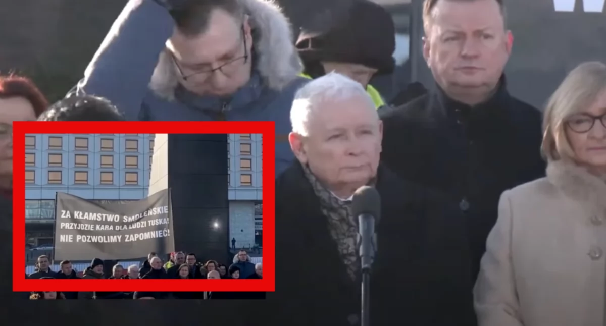 178. miesięcznica katastrofy smoleńskiej:  Kaczyński oskarża Putina o „wielką zbrodnię”