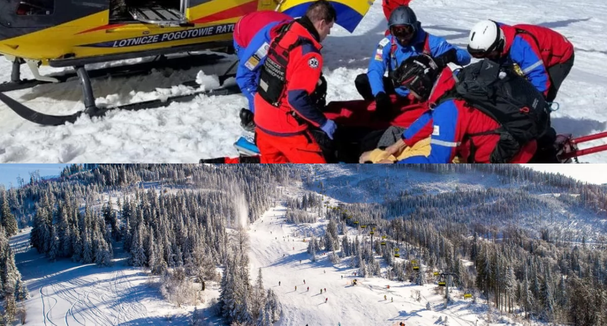 Szczyrk: Śmiertelny wypadek na stoku Mountain Resort. 48-latek z Czech wypadł z trasy 