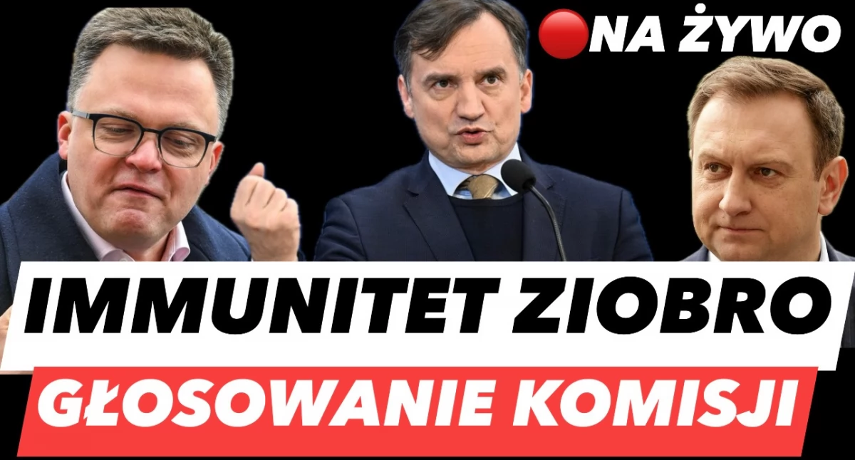 Komisja regulaminowa i immunitet Ziobro – transmisja na żywo. Trwa głosowanie 