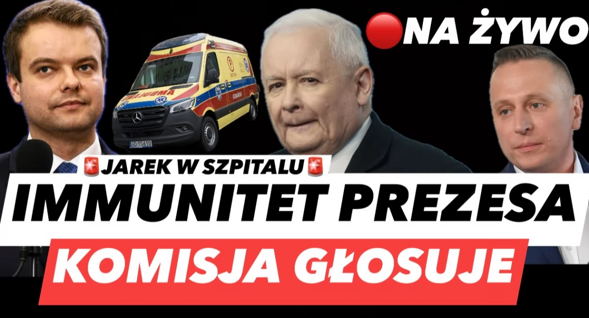 Kaczyński traci immunitet – komisja regulaminowa. Tu oglądaj głosowanie na żywo