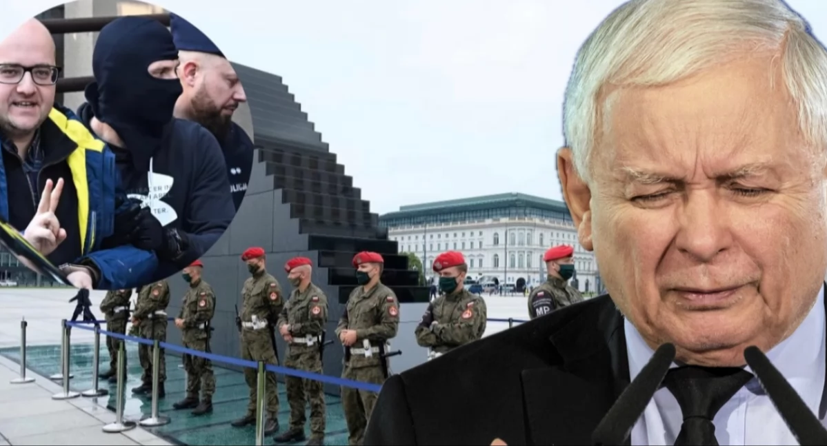 Marsz solidarności z Mateckim przed pomnikiem smoleńskim. Kuriozalny apel 
