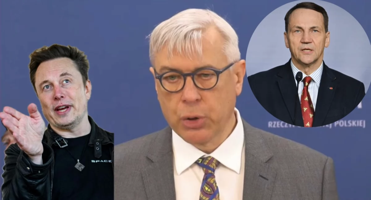 Elon Musk vs. Sikorski: Giertych krytykuje polityków PiS za serwilizm