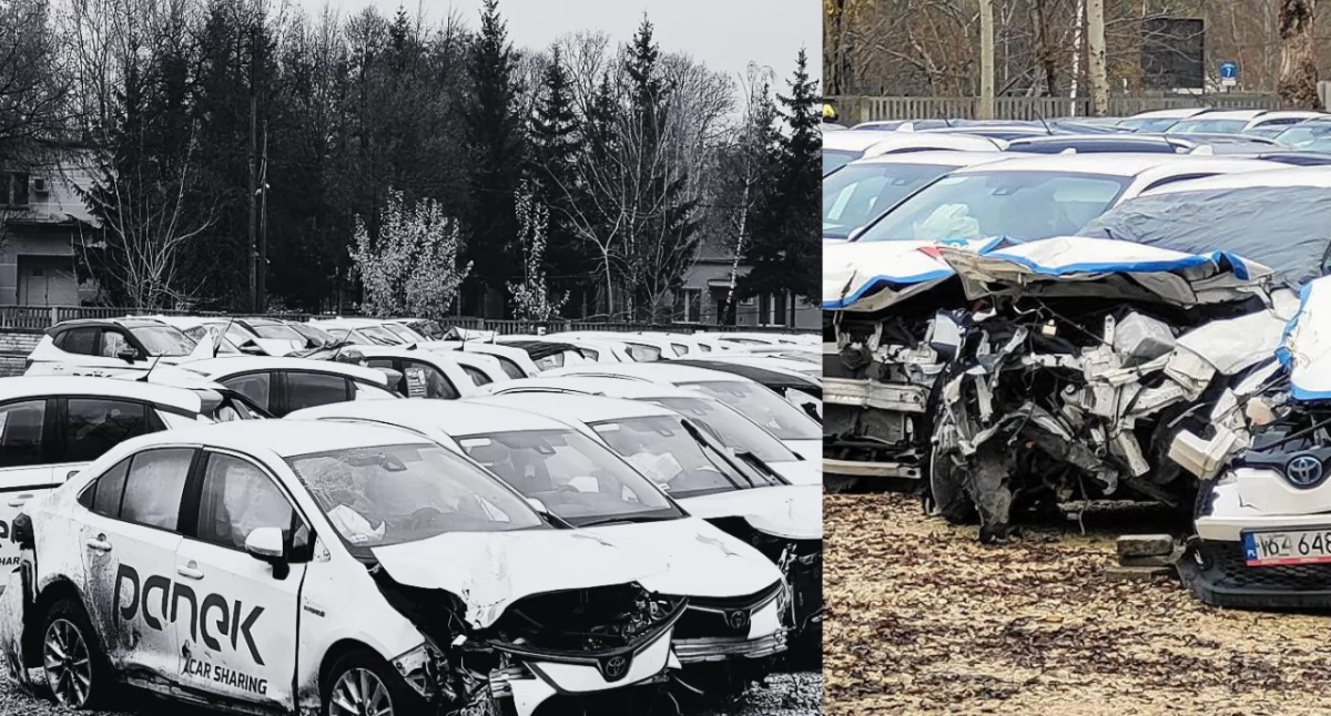Panek zawiesza działalność. Zniszczone samochody i cena ubezpieczenia dobiły firmę