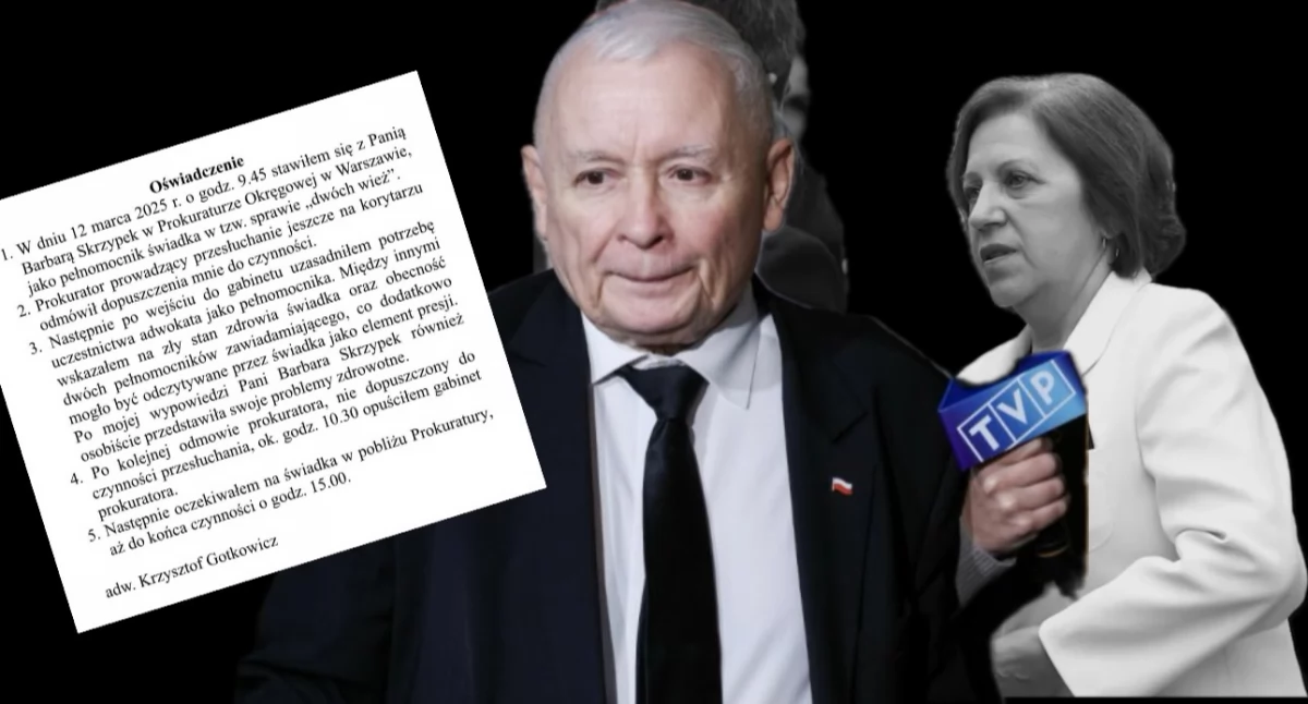 Pełnomocnik Barbary Skrzypek wydał oświadczenie. 