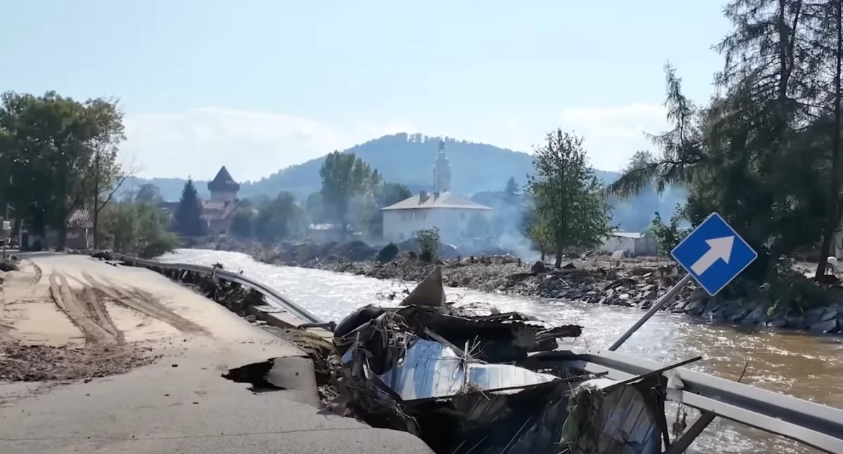 Rusza odbudowa po powodzi. Rekordowe dofinansowanie dla powiatu bielskiego