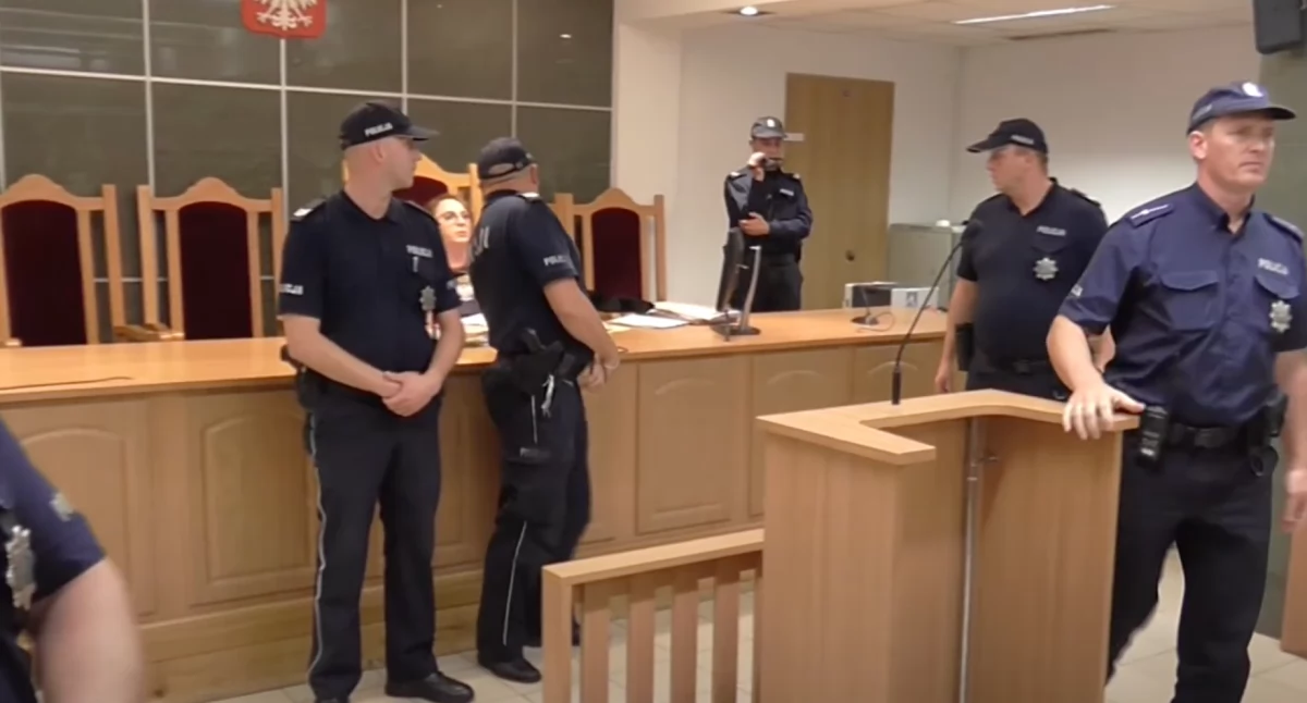 Strzelał do policjantów w Sowinie z powodu maseczki. Krzysztof M. usłyszał wyrok 