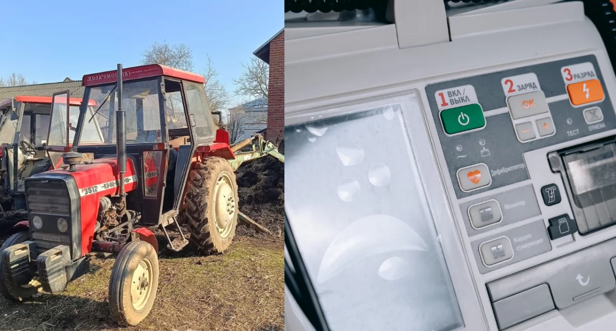 Śmiertelny wypadek w Cieszacinie Wielkim. Rolnik przygnieciony przez maszynę rolniczą