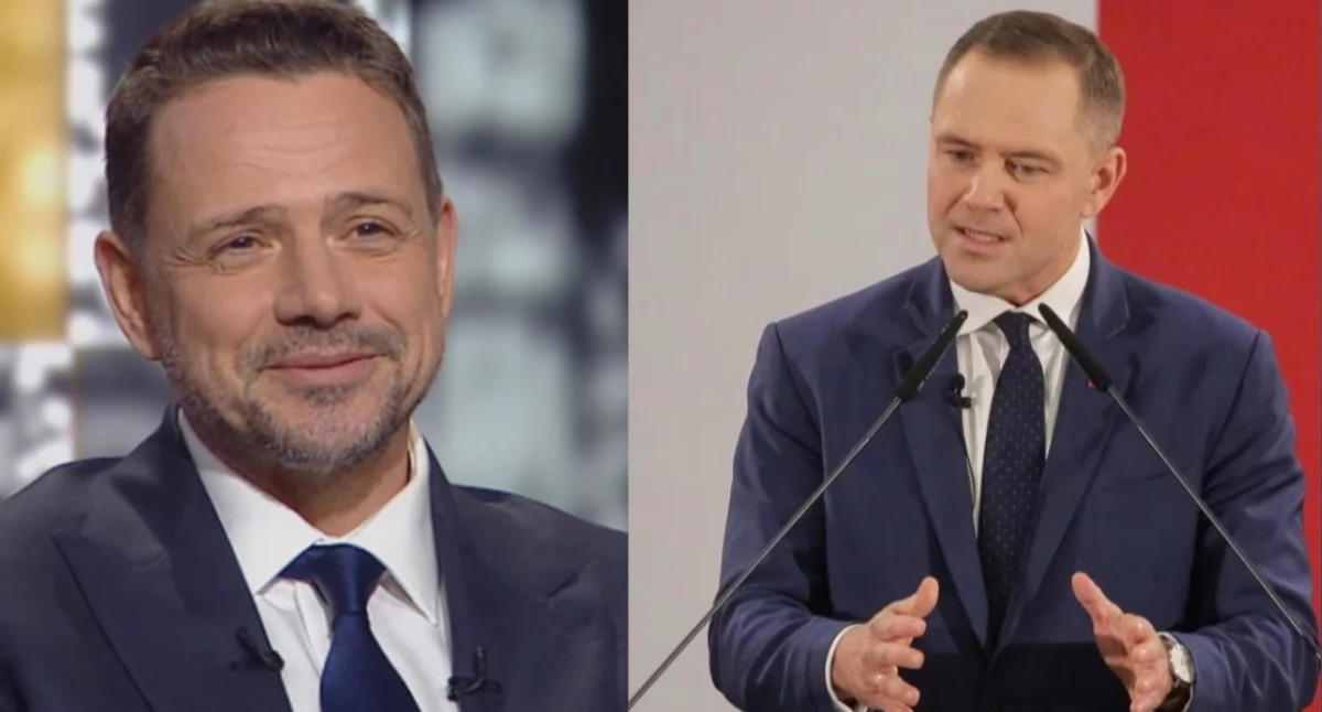 Debata Trzaskowski i Nawrocki. Kandydat PiS chce rozmowy o bezpieczeństwie