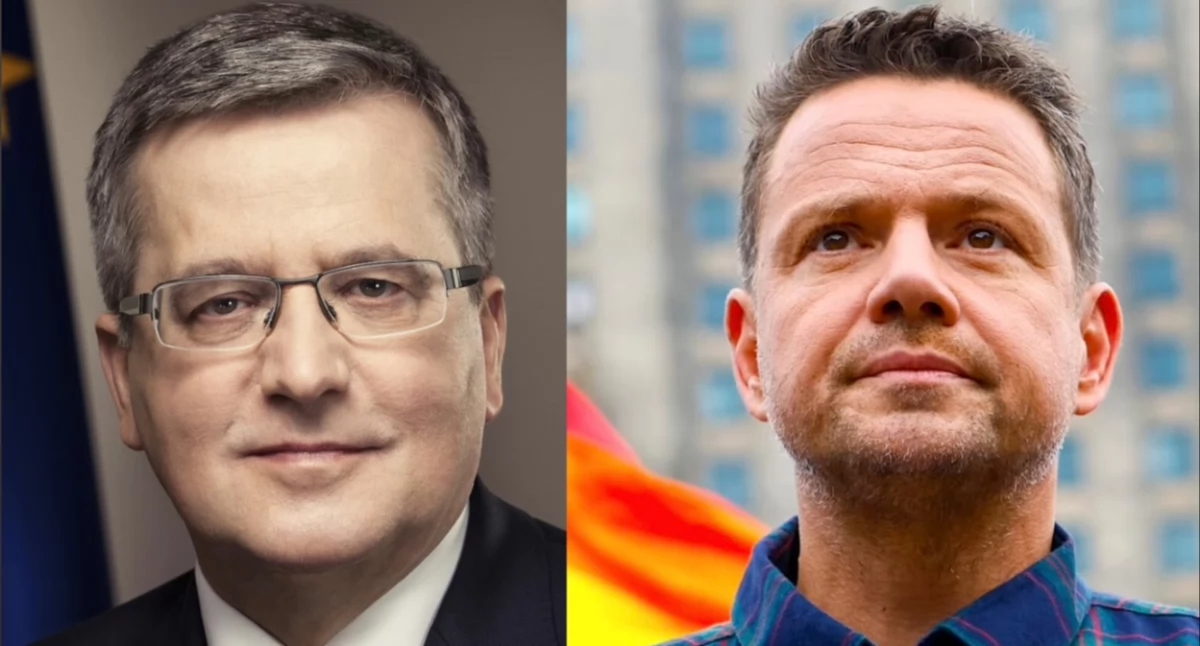 Komorowski poparł Rafała Trzaskowskiego. 
