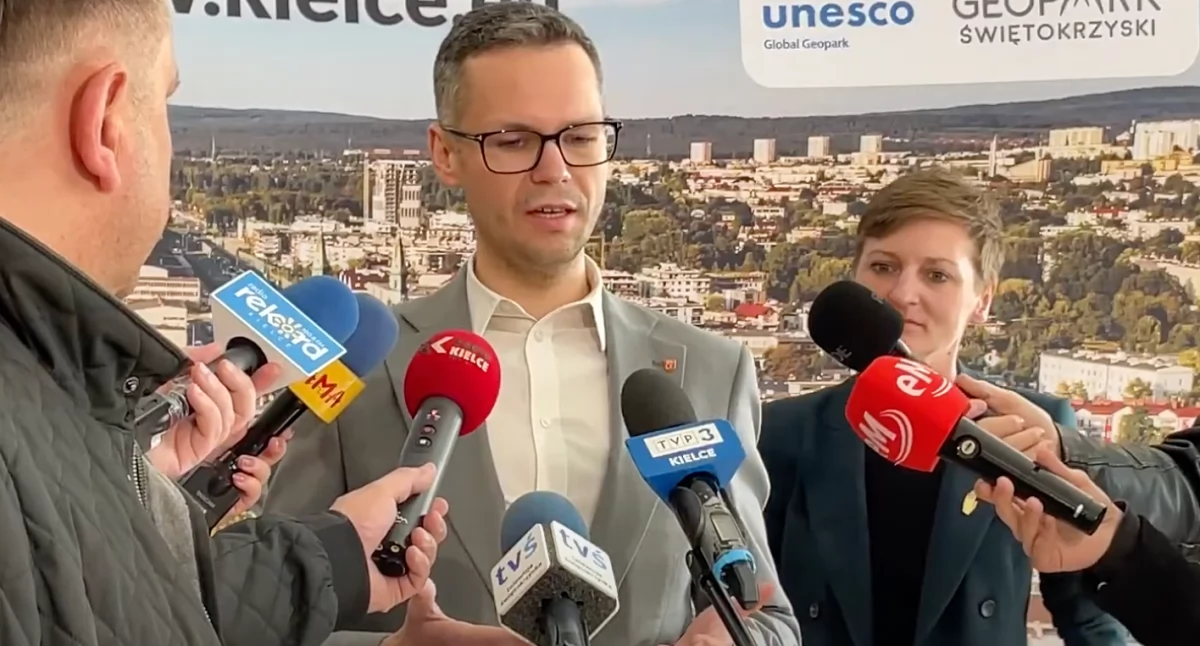 Nowy wiceprezydent Kielc Tomasz Porębski oficjalnie powołany na stanowisko 